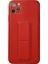 iPhone 11 Pro Max Kılıf Coco Deri Standlı Kapak - Kırmızı 1