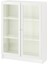 Cam Kapaklı Kitaplık, Beyaz, 80X30X106 cm 1