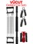 5 Parça Set Full Body Kondisyon Vücut Geliştirme El Göğüs Karın Kası Yayı Seti Atlama Ipi 5002-4 1