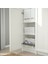 Cam/panel Kapaklı Kitaplık, Beyaz, 120X30X202 cm 3