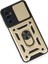 Samsung Galaxy M14 5g Kılıf Pars Lens Yüzüklü Silikon - Gold 4