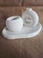 El Yapımı Dekoratif Beton 4'lü Set | Tepsi Donut Vazo Saksı Mumluk | Modern Minimalist Ev Ofis Aksesuarı 6