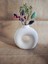 El Yapımı Dekoratif Beton 4'lü Set | Tepsi Donut Vazo Saksı Mumluk | Modern Minimalist Ev Ofis Aksesuarı 9