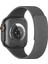 Apple Watch 2-3-4-5-6-7-8-10 & Se Uyumlu Manyetik Desenli Spor Silikon Kordon (38/40/41 & 42 Mm) 2