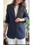 Kadın Lacivert Blazer Ceket 2