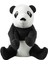 Yumuşak Oyuncak, Siyah-Beyaz, 11 Cm, Panda 1