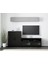 Tv Ünitesi, Siyah, 200X41X95 cm 2