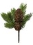 Yapay Bitki, Yeşil-Kahverengi, 15 Cm, Çam, Iç-Dış Mekan 1