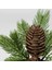 Yapay Bitki, Yeşil-Kahverengi, 15 Cm, Çam, Iç-Dış Mekan 2