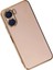 Vivo Y16 Kılıf Volet Silikon - Pembe 3