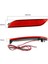 Araba Arka Tampon Reflektör Işığı TO1185110 TO1184110 Tayt Toyota Camry Için Tazmer Reflektör Işık 2018-2023 Kırmızı (Yurt Dışından) 5