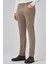 Erkek Bej Denim 5 Cep Slim Fit Jean Kot Pantolon 3