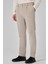 Erkek Taş Pamuk Trend Fitilli Kadife Lastikli Slim Fit Pantolon 1
