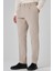 Erkek Taş Pamuk Trend Fitilli Kadife Lastikli Slim Fit Pantolon 3