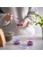 Plastik Saklama Kabı Seti, Lila, 70 Ml, 3 Parça 2