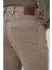 Erkek Bej Denim 5 Cep Dynamic Fit Jean Kot Pantolon 5