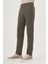 Erkek Yeşil Yazlık Pamuk Yan Cep Slim Fit Chino Pantolon 3
