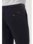 Erkek Lacivert Yazlık Pamuk Yan Cep Slim Fit Chino Pantolon 4