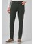 Erkek Haki Denim 5 Cep Slim Fit Jean Kot Pantolon 1