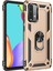 Xiaomi Redmi 9t Kılıf Sofya Yüzüklü Silikon Kapak - Gold 1