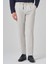 Erkek Taş Poliviskon Trend Çizgili Slim Fit Jogger Pantolon 1
