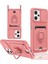 Xiaomi Redmi Note 12 Pro 5G Kılıf Zuma Kartvizitli Yüzüklü Silikon - Pembe 1