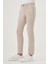 Erkek Bej Yazlık Pamuk Yan Cep Slim Fit Chino Pantolon 2