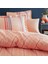 Bedding Pamena Ranforce Çift Kişilik Nevresim Takımı - Somon 3