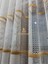 Liora Gold Şeritli Tül Perde (1x2 Pile) 4