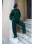 Regular Fit 2'li Takım Sweatshirt Beli Lastikli Jogger Eşofman Altı 1