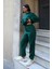 Regular Fit 2'li Takım Sweatshirt Beli Lastikli Jogger Eşofman Altı 3