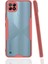 Realme C21 Kılıf Platin Silikon - Pembe 1