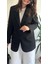Kadın Siyah Blazer Ceket 3