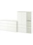Dolap kombinasyonu, beyaz, 245x47x140 cm 1