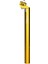 Sele Borusu 27.2mm 35CM Kızaklı - Sarı 1