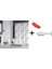 Banyo Duş Perdesi 6771 120X200 Perde Borusu Askı Aparatı 90X130 Hediyeli 1