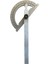 Açılı Iletki Gönye Açı Ölçer Cetvel 80X120 mm 1