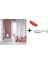 Banyo Duş Perdesi 7017 120X200 Perde Borusu Askı Aparatı 90X130 Hediyeli 1