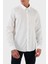 Pamuklu Slim Fit Düğmeli Yaka Uzun Kollu Gömlek Erkek Gömlek 50545227 100 4