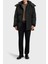 Kapitoneli Regular Fit Kapüşonlu Su Itici Mont Erkek Mont 50547890 001 2