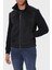 Ls Mn Suede Regular Fit Dik Yaka Örgü Detaylı Ceket M5BR79Z5570 Erkek Ceket M5BR79 Z5570 Jblk 1