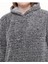 Wellsoft Kadın Sweatshirt - Kışlık Kadın Gri Sweatshirt Peluş Düşük Omuz 2