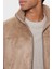 Ls Mn Suede Regular Fit Dik Yaka Örgü Detaylı Ceket M5BR79Z5570 Erkek Ceket M5BR79 Z5570 F13Q 4