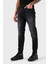 Streç Pamuklu Tapered Fit Normal Bel Düz Paça Jeans Erkek Kot Pantolon 50549506 002 4
