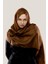Sepia Acı Kahve Kaşmir Şal 1