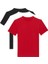 Erkek Yuvarlak Yaka Kısa Kollu T-Shirt 3’lü Paket LV00NB4185 1