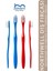 Northwell Diş Fırçası 2'li Set ( Kırmızı - Mavi ) | Orta Sertlik | Ince ve Dayanıklı Yapı 1