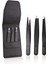 3'lü Siyah Deri Çantalı Cımbız Seti, Şık ve Dayanıklı Tasarım 1