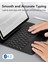 Apple iPad 11. Nesil A16 11 Inc 2025 Rebound Magnetic Aydınlatmalı Klavyeli Kılıf A3354 A3355 6