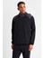 Erkek Fermuarlı Kapüşonlu Sweatshirt 25N-1148 1